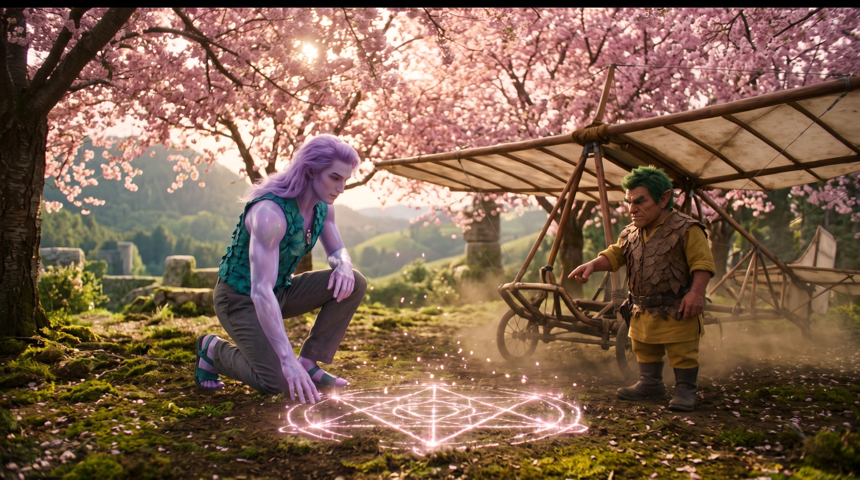 The Race for Cherry-Blossom Valley — scene 7