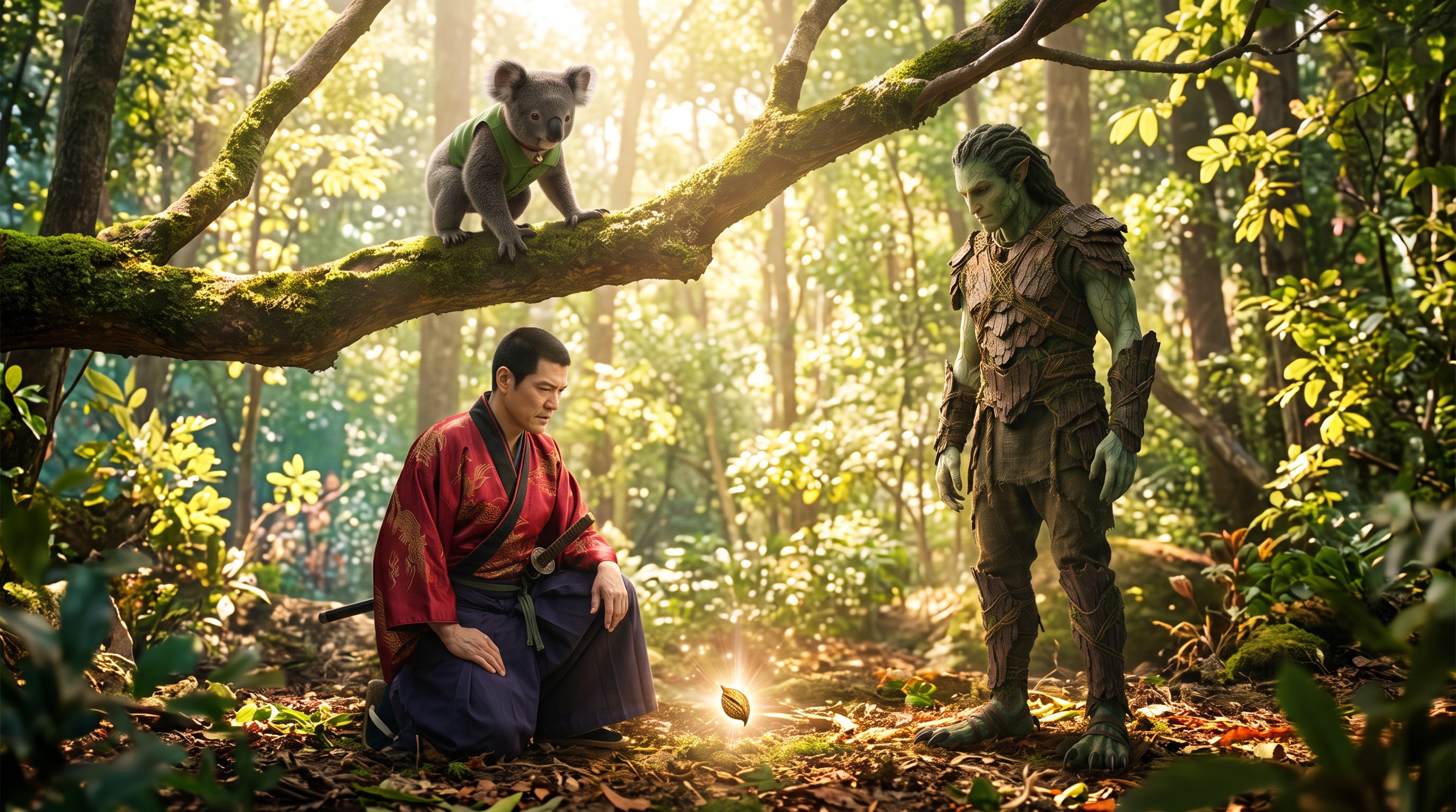 The Samurai of the Glacial Canopy — scene 6