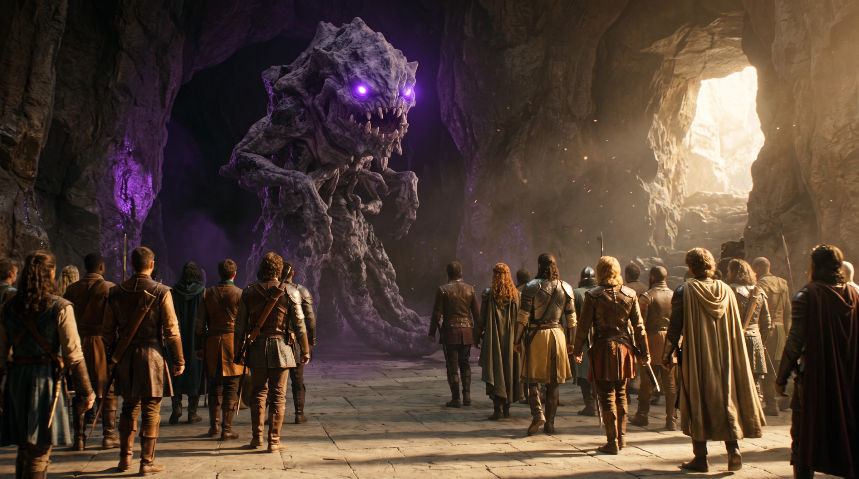 The Silent Tides of the Crystal Cavern — scene 5