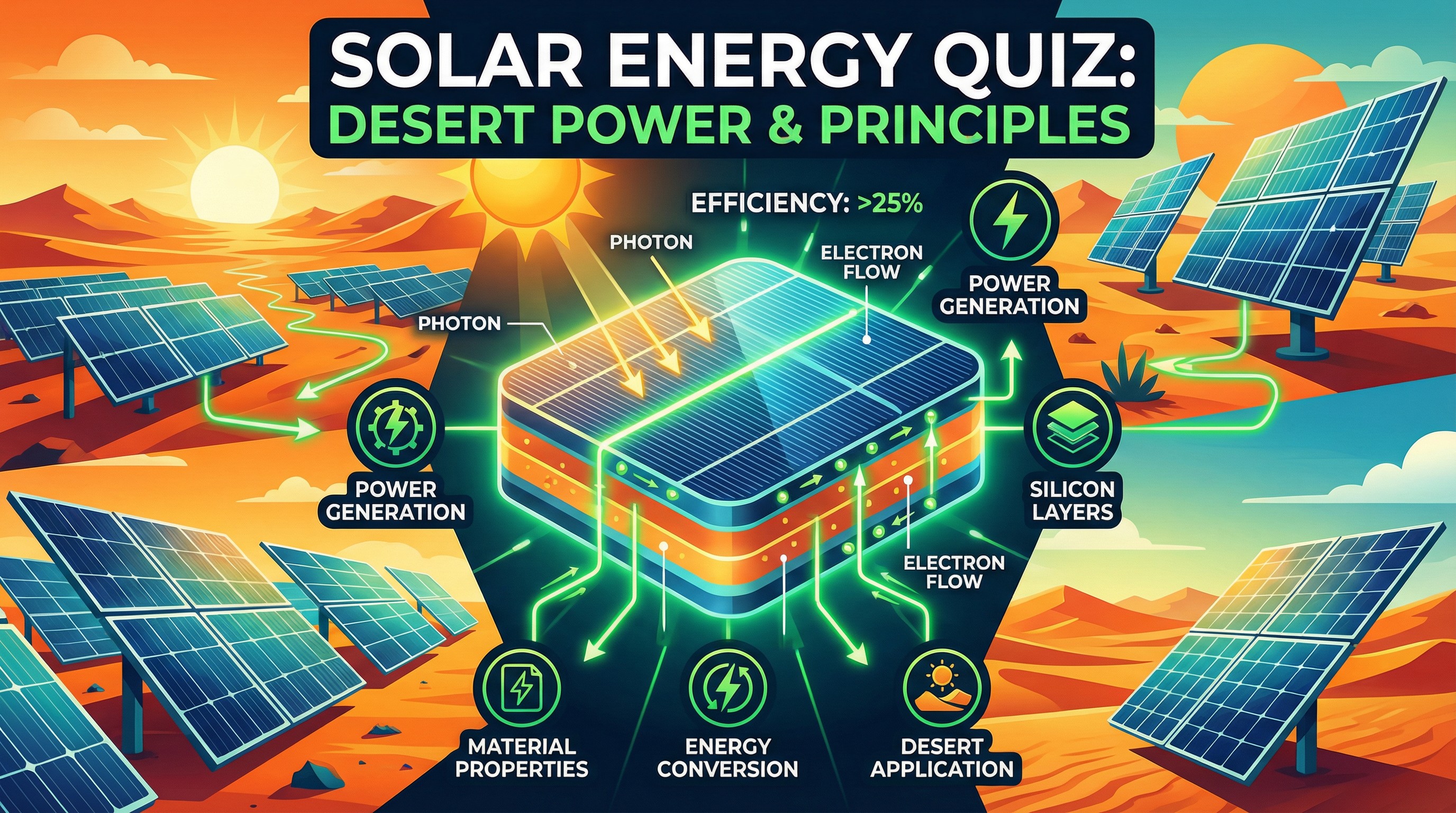 Solar Panels: Desert Power