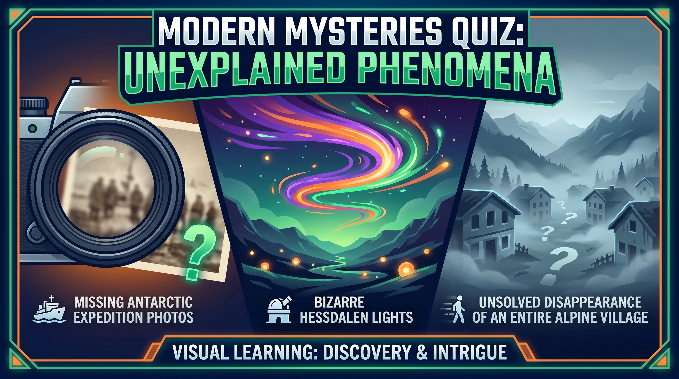 Unsolved Global Enigmas