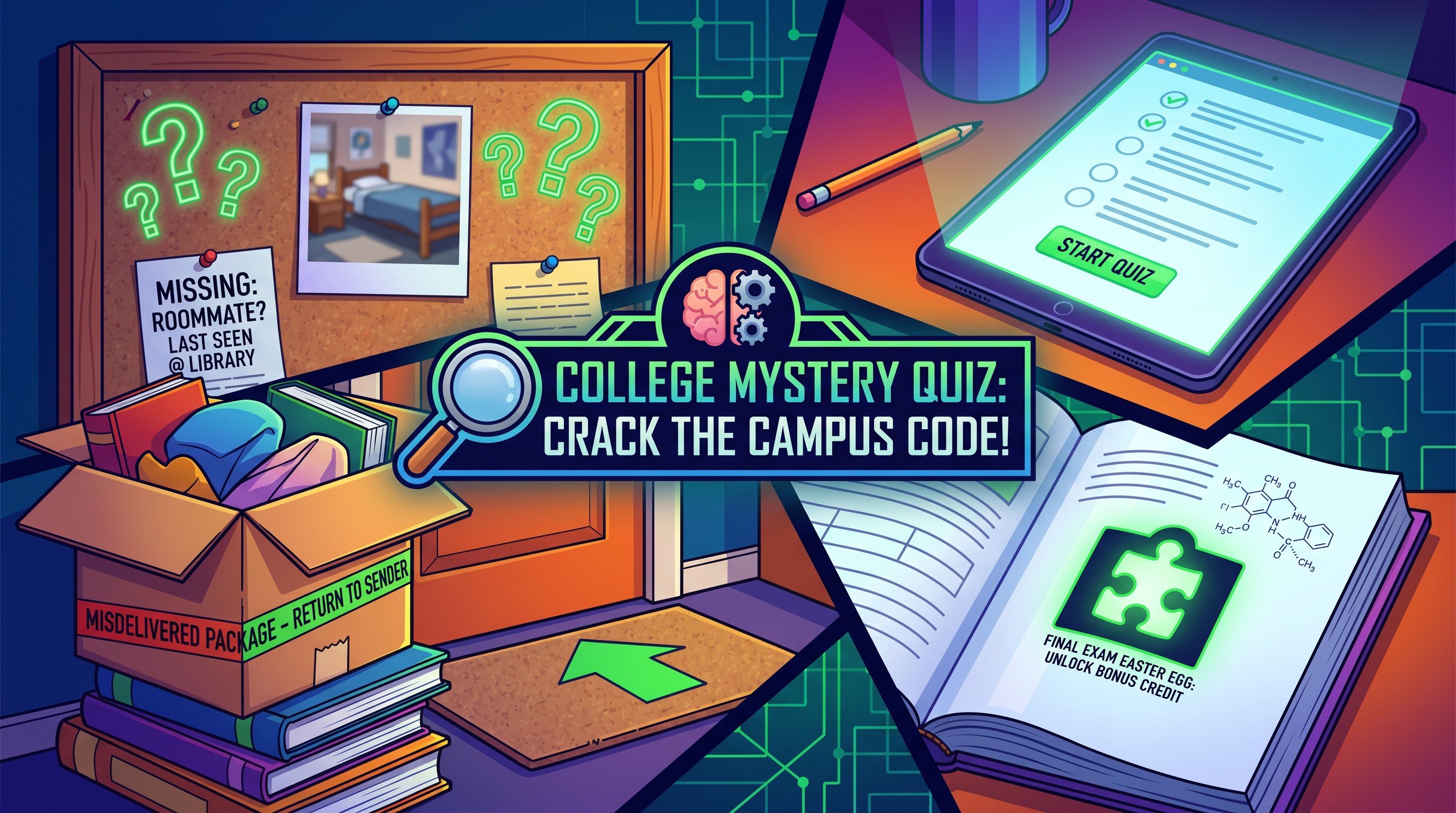 Campus Enigmas: Forensic Logic