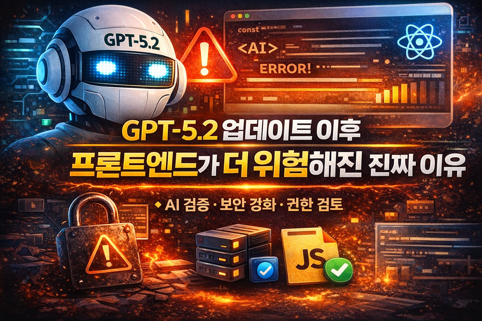 GPT-5.2 업데이트 이후 프론트엔드가 더 위험해진 이유