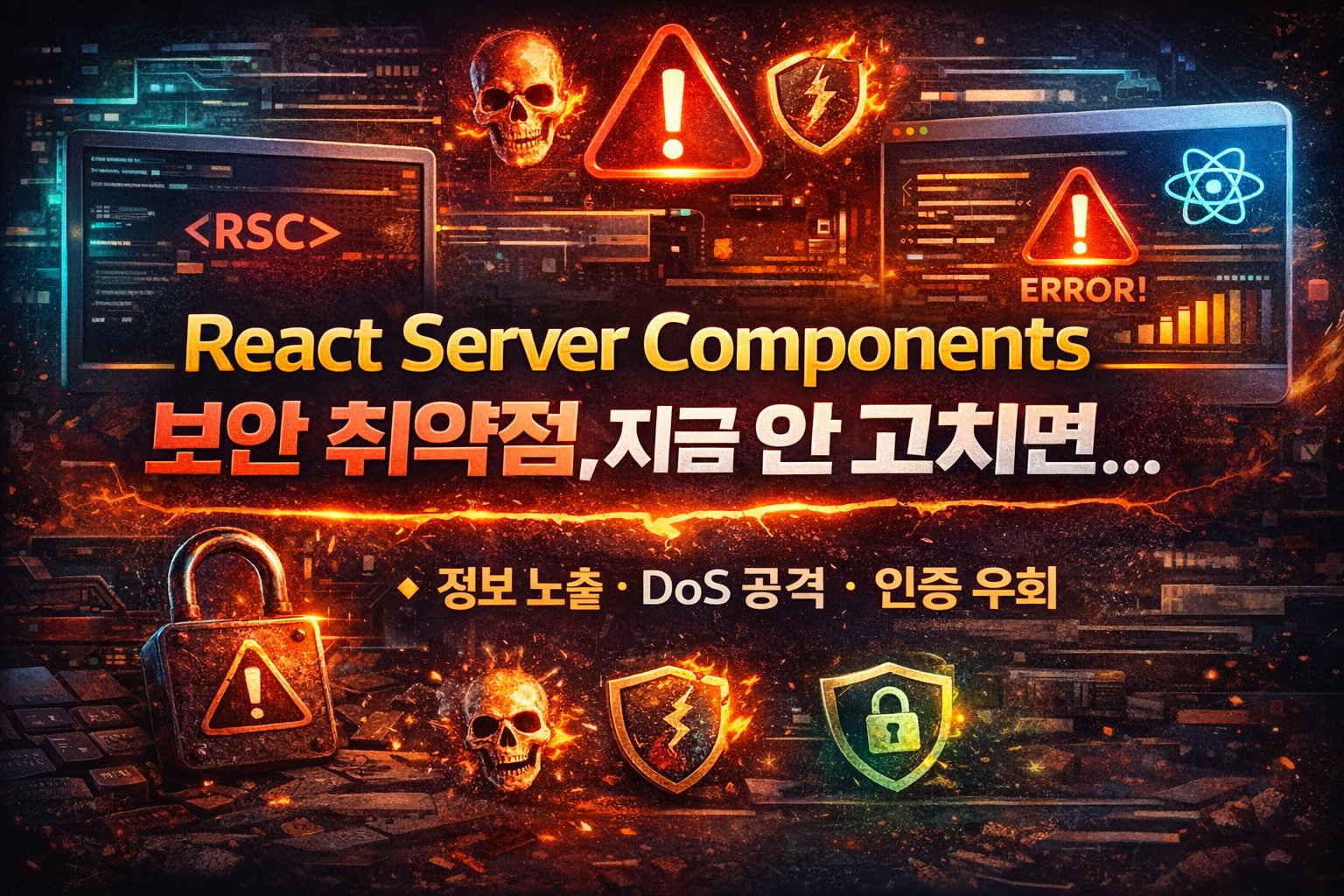 React Server Components 보안 취약점, 지금 안 고치면 실제로 생기는 문제들