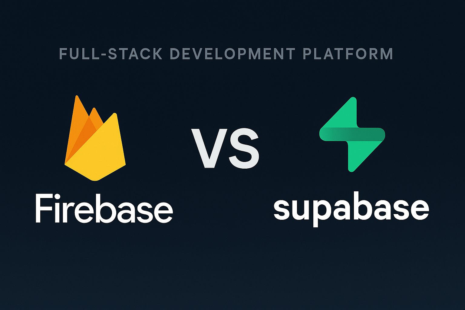 풀스택 개발 플랫폼의 대표 주자, 파이어베이스 vs 슈파베이스