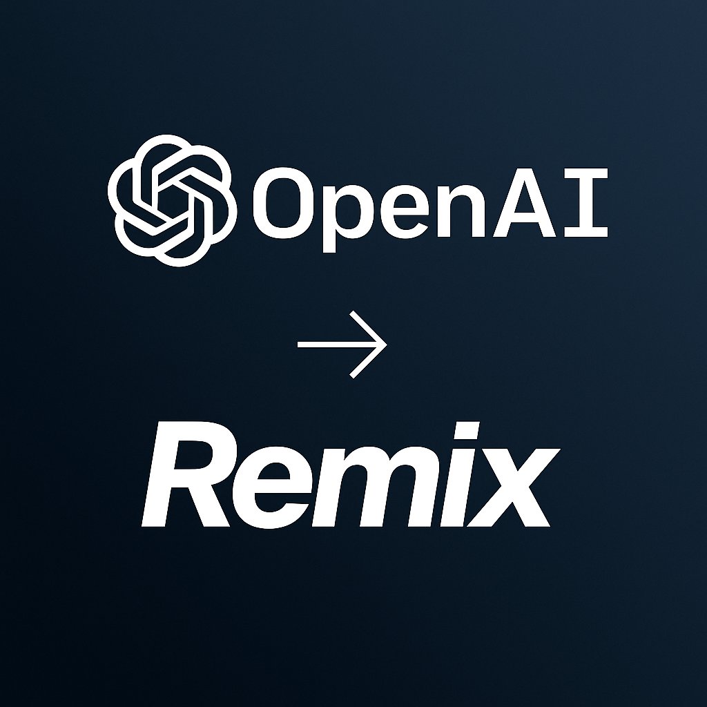 OpenAI가 Next.js에서 Remix로 갈아탄 이유