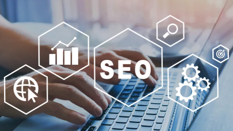 La importancia del SEO para el blogging, imágen ilustrativa de la curva de mejoras que aporta un buen SEO