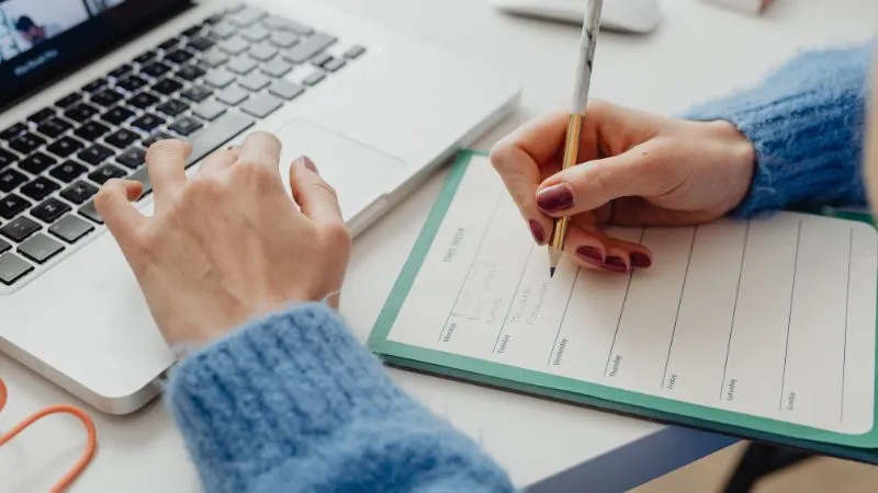 Planificación del día como emprendedora digital con Trello