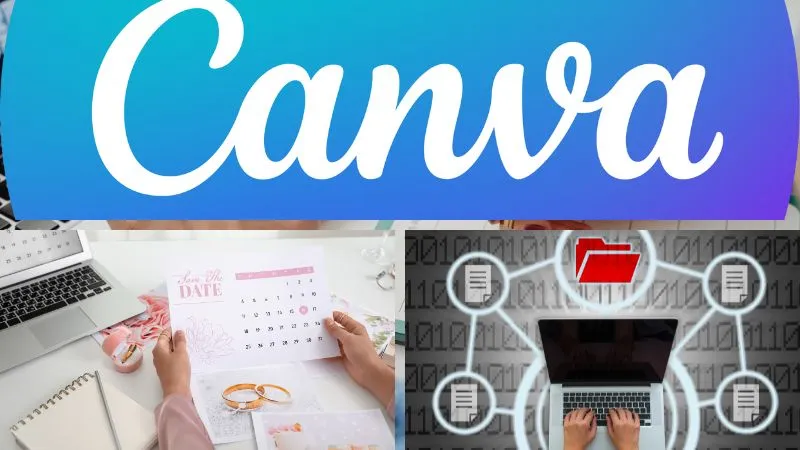 Diseño de contenidos en Canva como parte del trabajo diario online