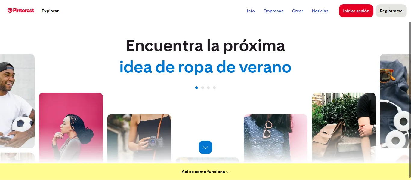 Imágen de portada de Pinterest para blogs