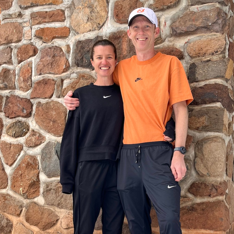 Kim Conley and Drew Wartenburg