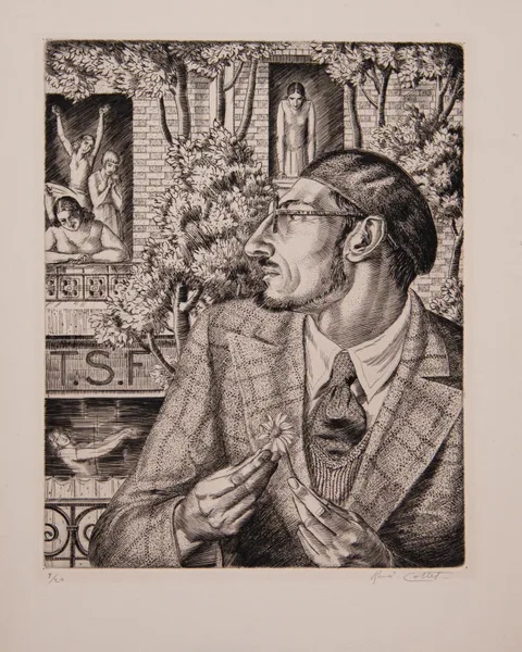 Portrait à la marguerite