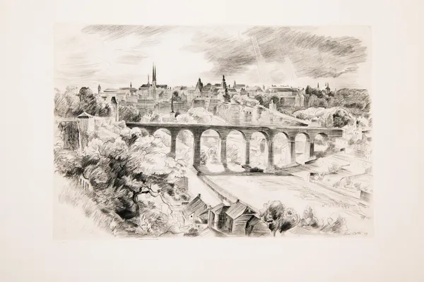 Le viaduc et la vieille ville