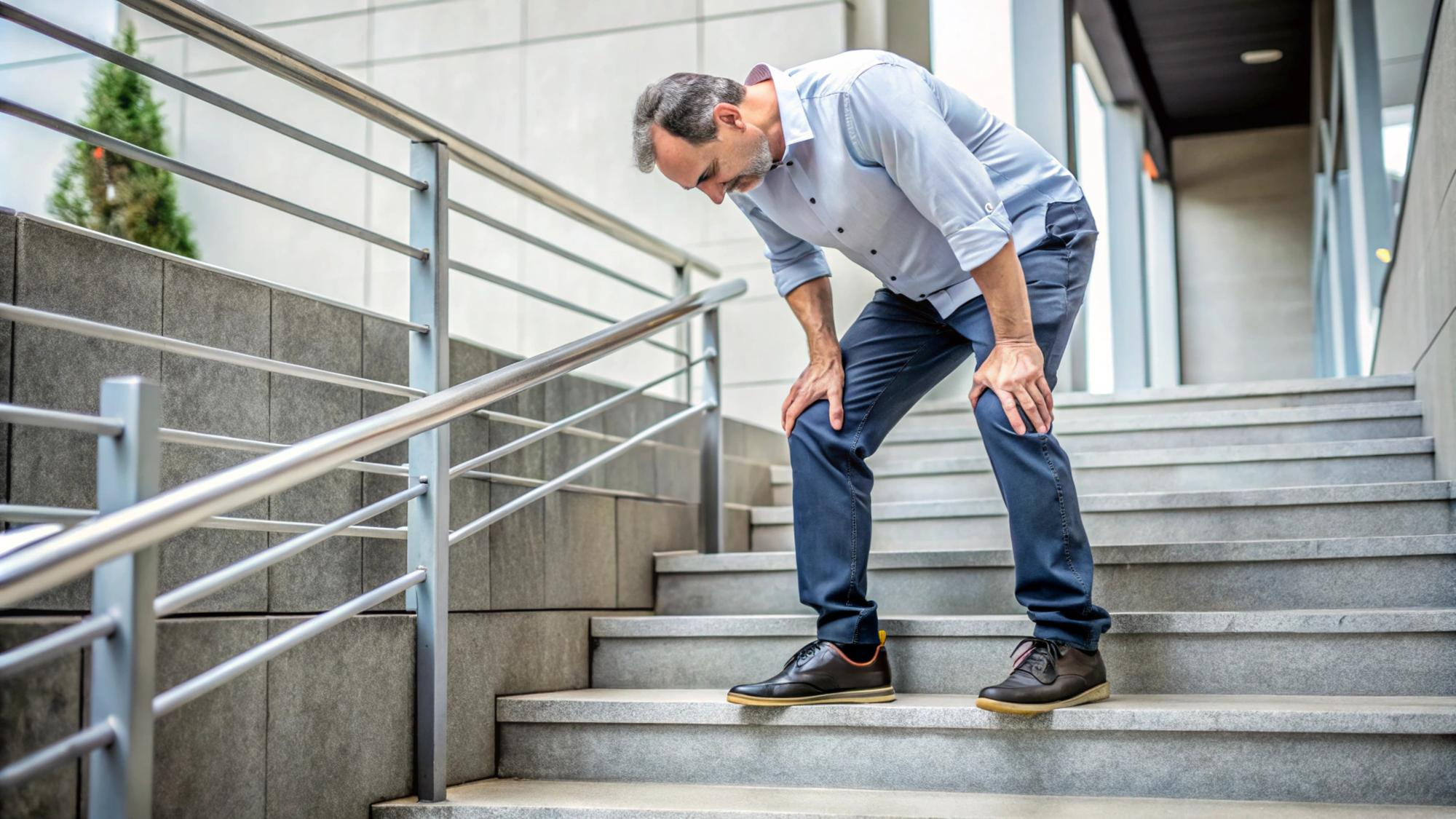 Knee Pain While Climbing Stairs: Causes, Symptoms & Treatment