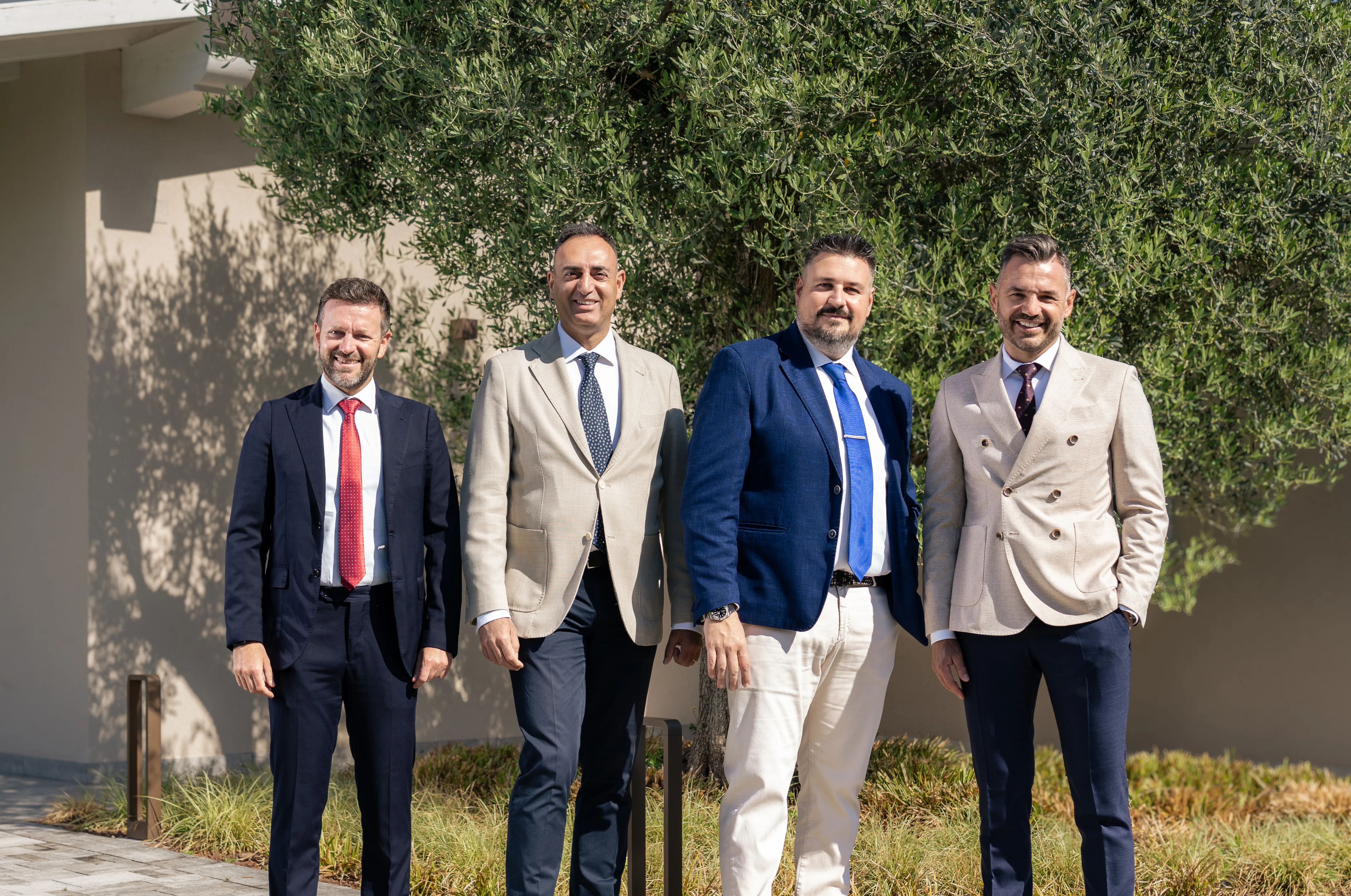 Il team Renova: Guido, Marco, Matteo e Sito