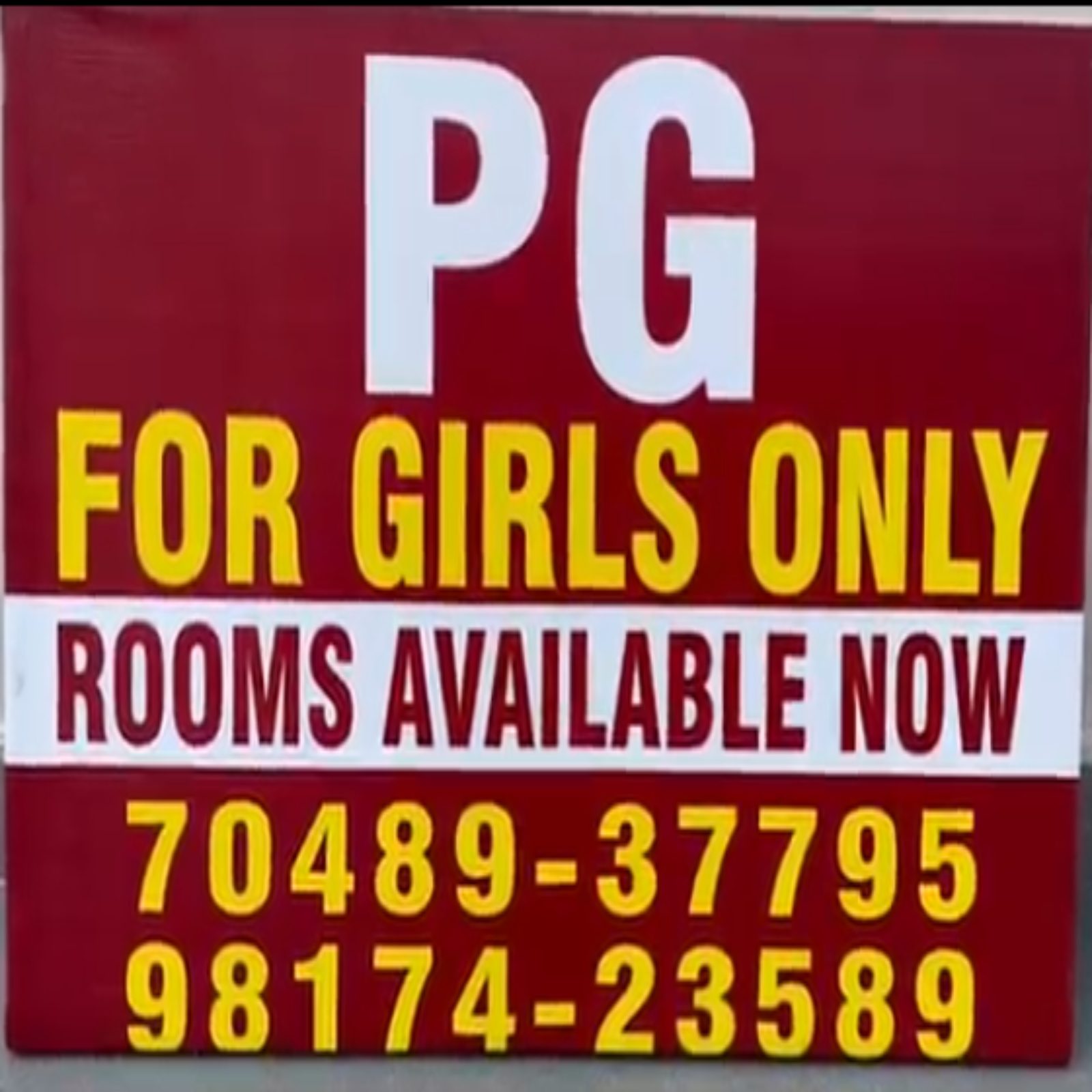 Secure PG for Girls in GBP Crest Near Toll Plaza