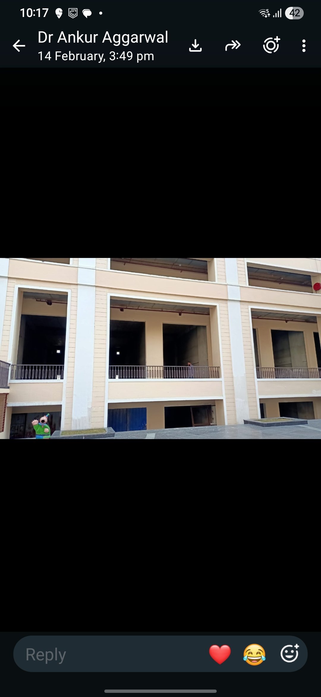 Showroom for rent in Location  Zirakpur pur Maya magnitude  lower ground sqrf1090