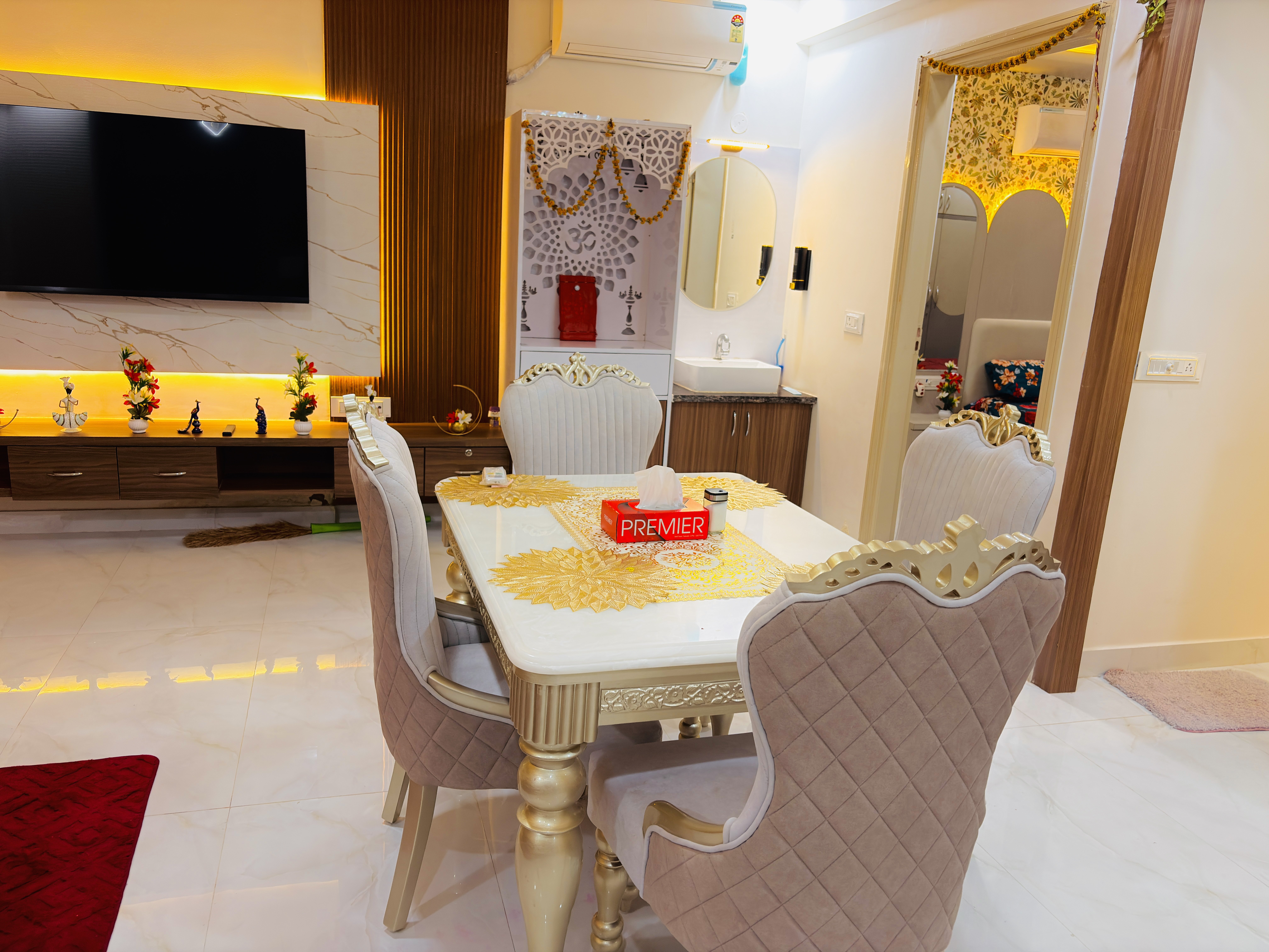 3BHK Furnished Flat for rent in Location set — photo 1