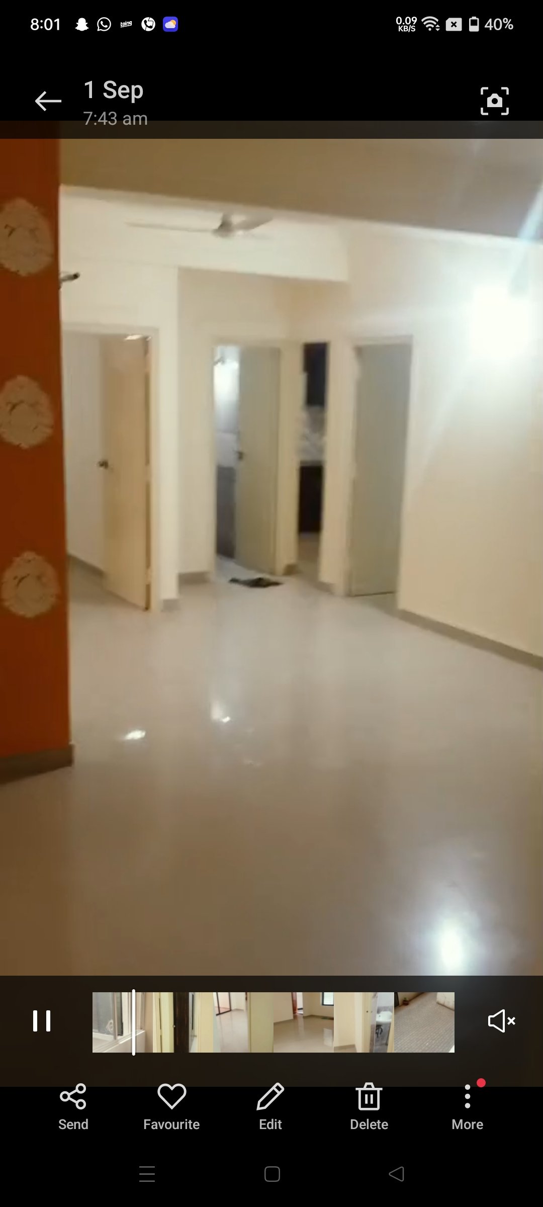 Spacious 3BHK Semi-Furnished Flat for Rent My address is: Sowparnika Swastik — photo 1