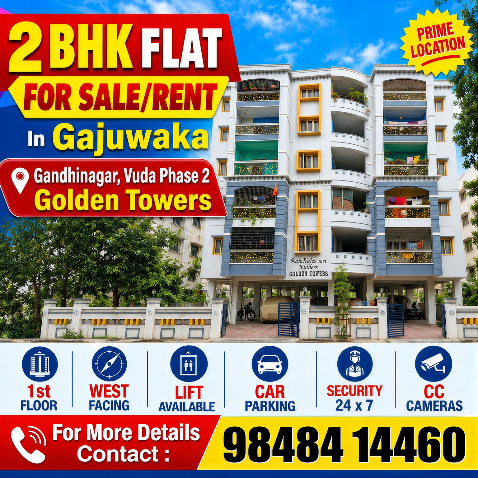 Charming 2BHK Semi-Furnished Flat for Sale — photo 1