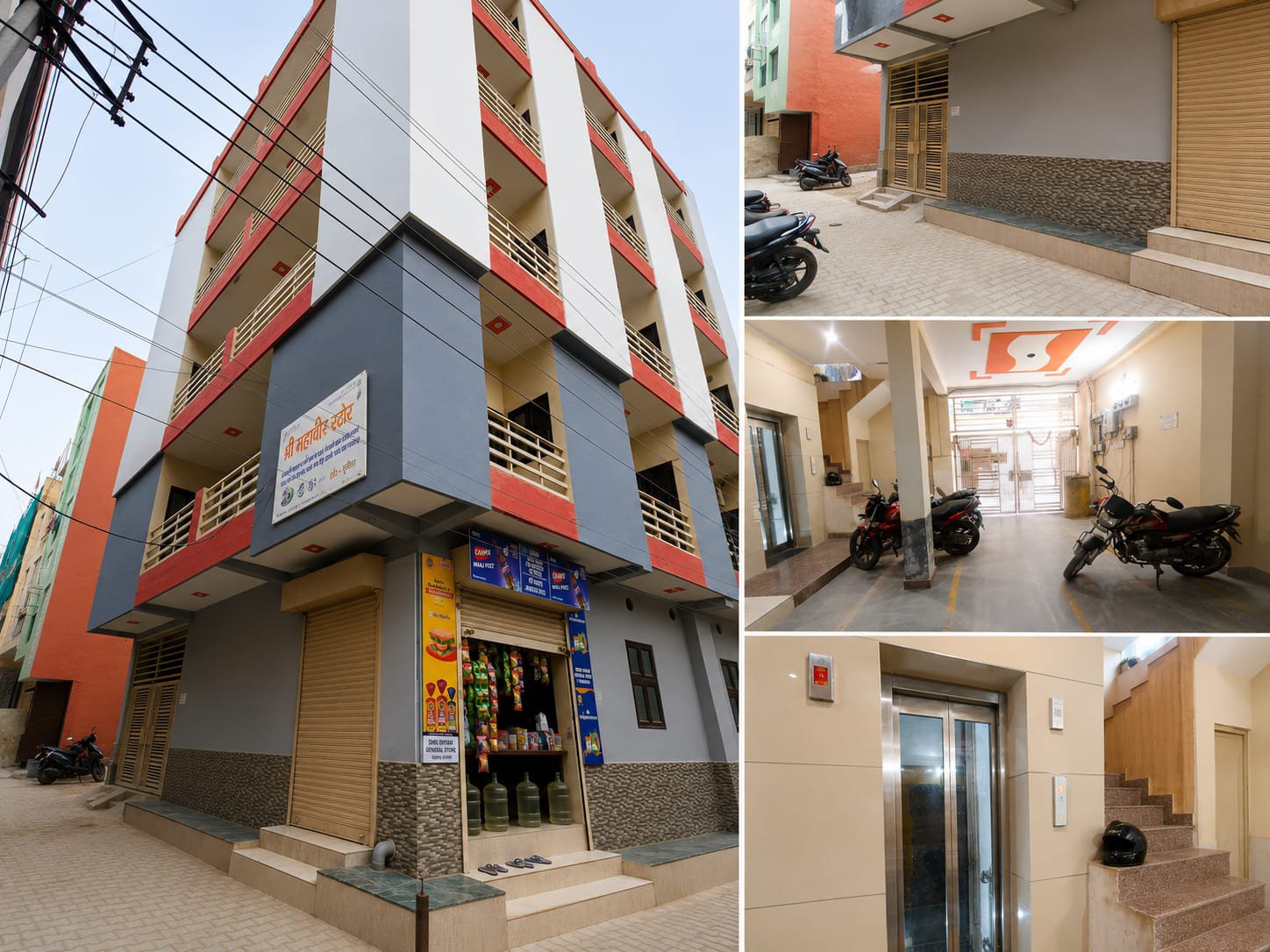 1rk semi furnished room with lift facilities bike parking — photo 1