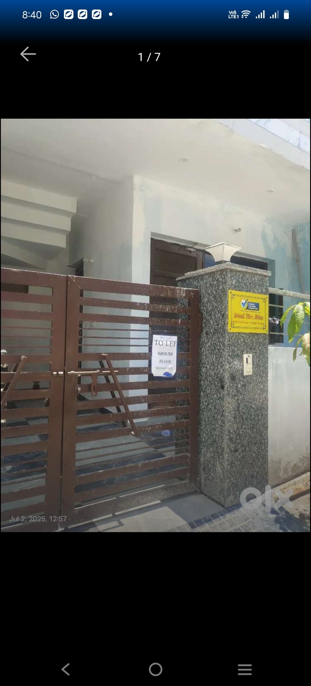 2BHK Unfurnished House for rent in Location set