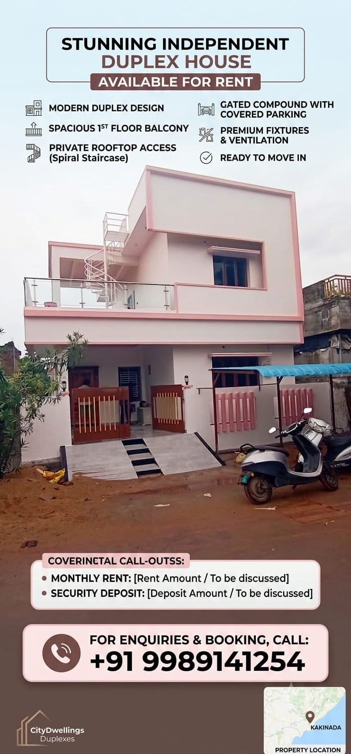 3BHK Semi-furnished Villas for rent — photo 1