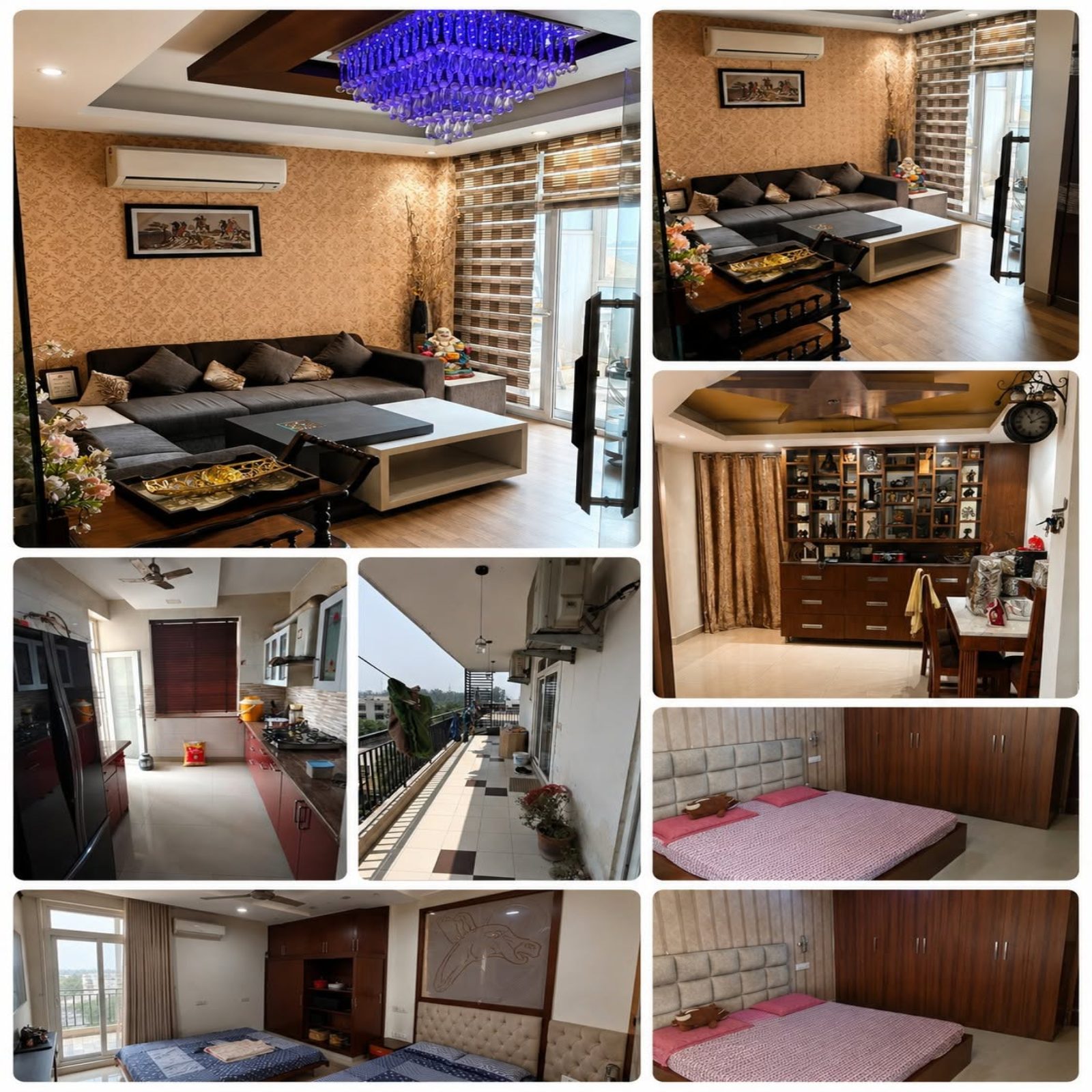 🏡 3 BHK Fully Furnished Flat for Rent