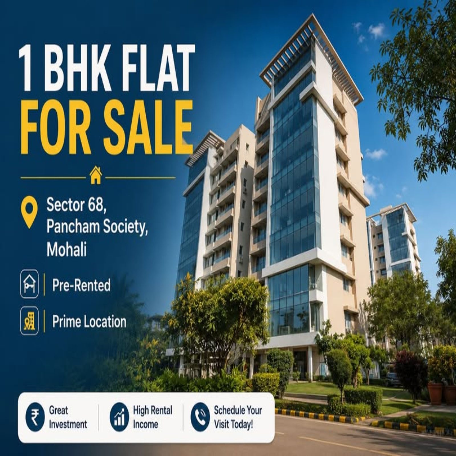 🏠 1 BHK Flat For Sale — photo 1
