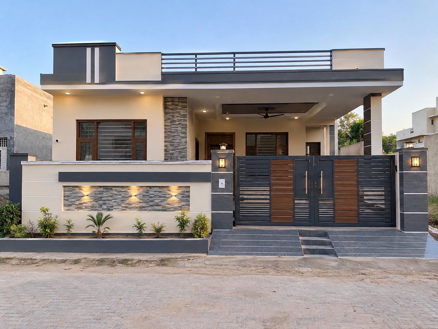 2BHK Semi-furnished House for rent — photo 1