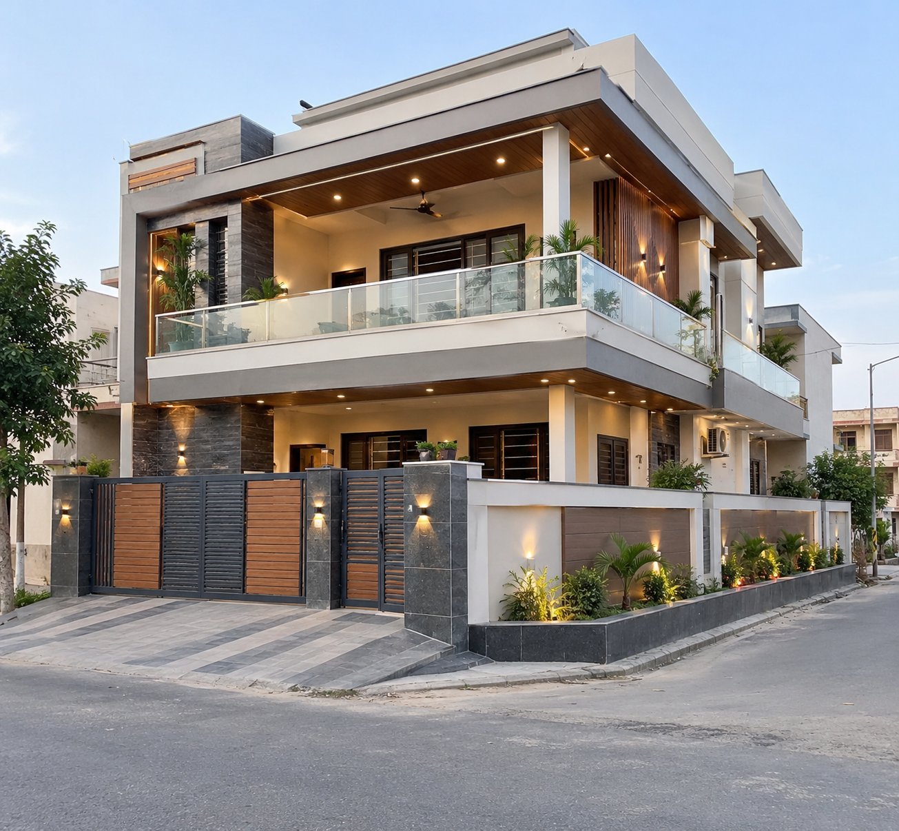5BHK+ Semi-furnished House for sale