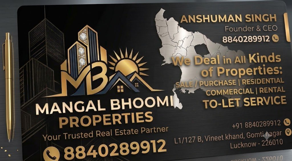 Plot sell in Gomti nagar Lucknow by Mangal Bhoomii Properties,