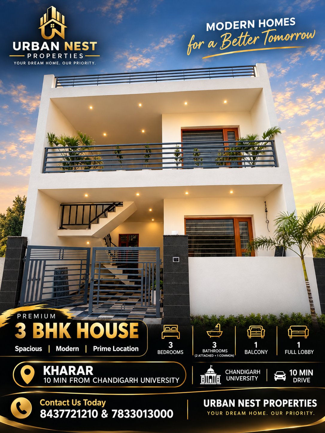 3BHK Semi-furnished House for sale — photo 1
