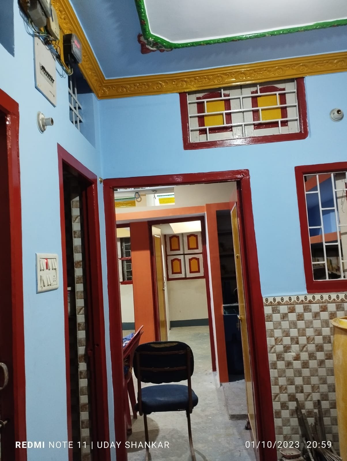 1RK Unfurnished House for rent