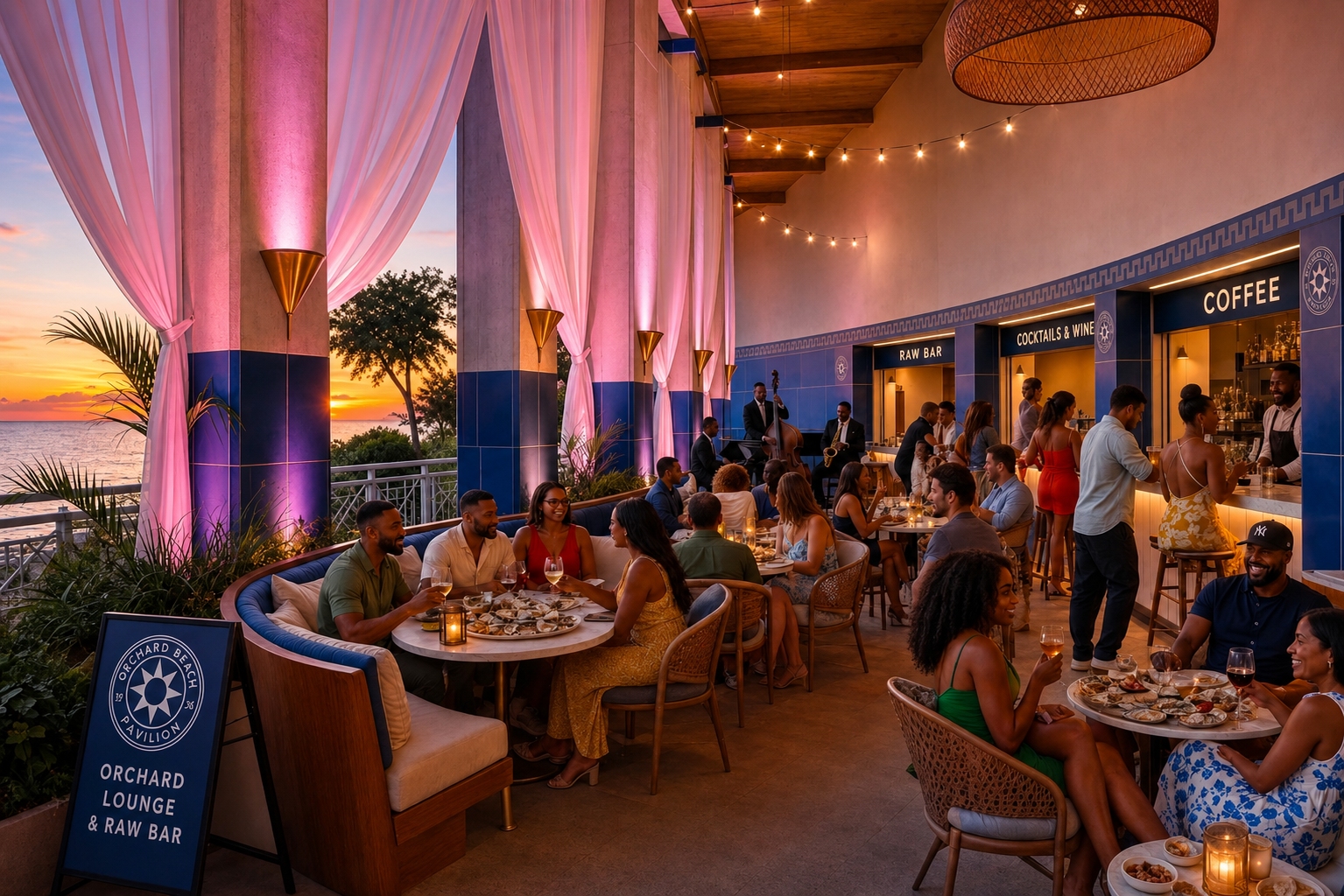 Upper Balcony Venue Render