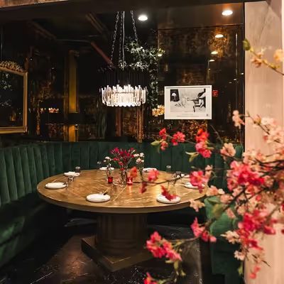 SAINT RESTAURANT BAR & SPEAKEASY - Chandelier Dining Room image 2