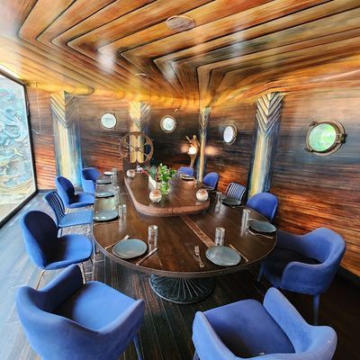 The On Board at Lamia's Fish Market