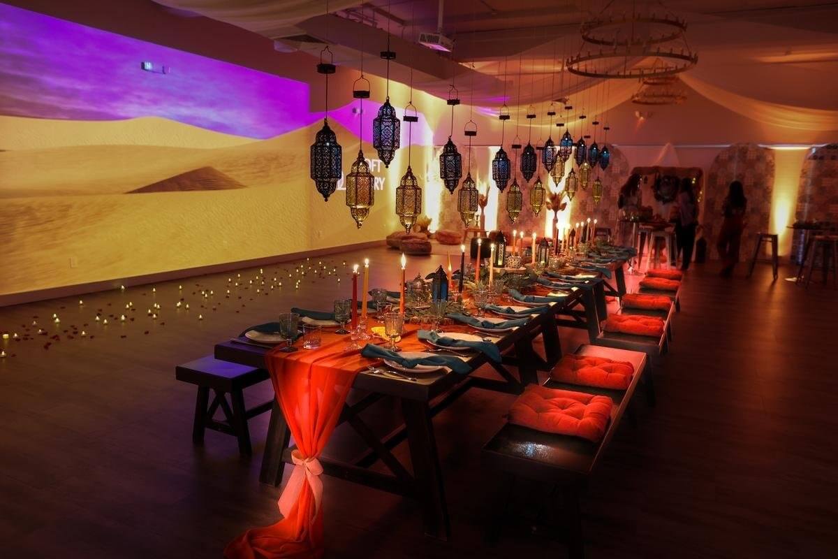 arabian nights party immersive party