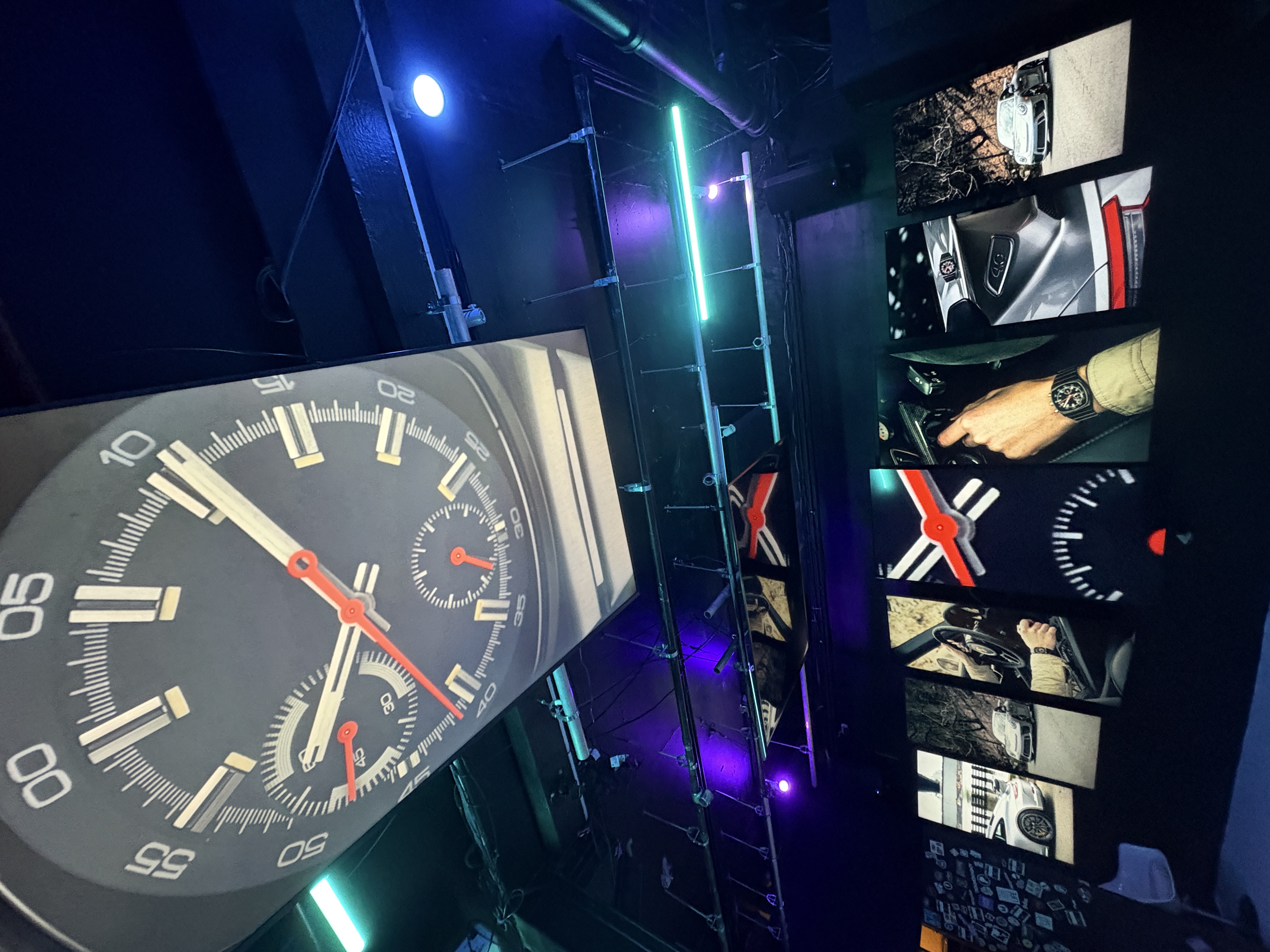 basement lounge screen installations