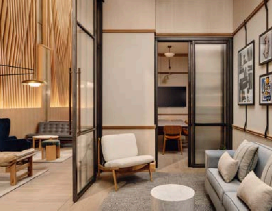 Atrium Boardroom & Lounge at Arlo Midtown