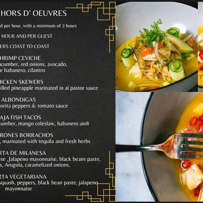 Passed Hors D’ Oeuvres at Casa Bond NoHo