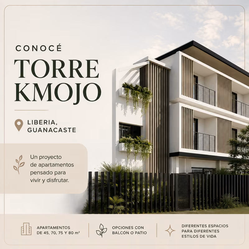 Moderno apartamento en Liberia, Guanacaste 2