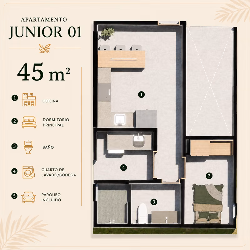 Moderno apartamento en Liberia, Guanacaste 4