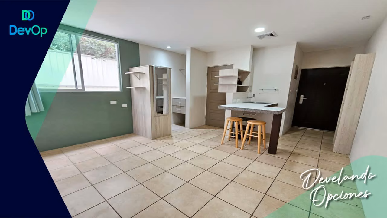 Apartamento amueblado en San Pedro, ideal para una persona 7