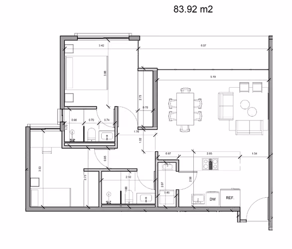Moderno apartamento en Grecia, Alajuela con terraza y piscina 12