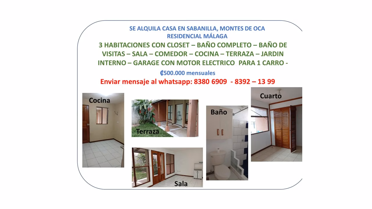 Espaciosa casa en Residencial Málaga 2