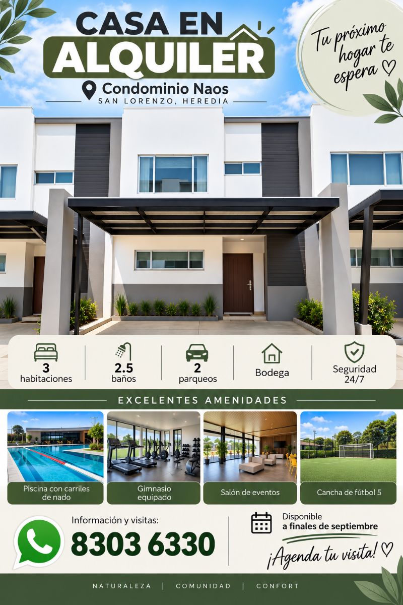 🏡 Hermosa Casa en Alquiler en Condominio – San Lorenzo, Her 1