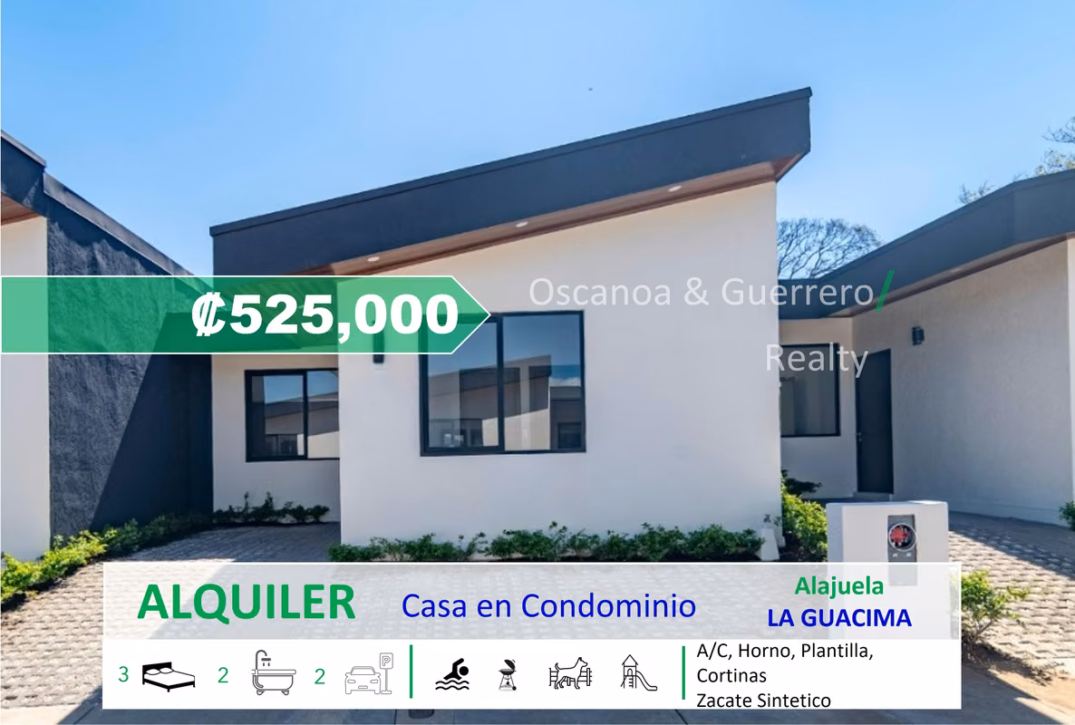 Casa de 2 habitaciones en Guácima, Alajuela 10