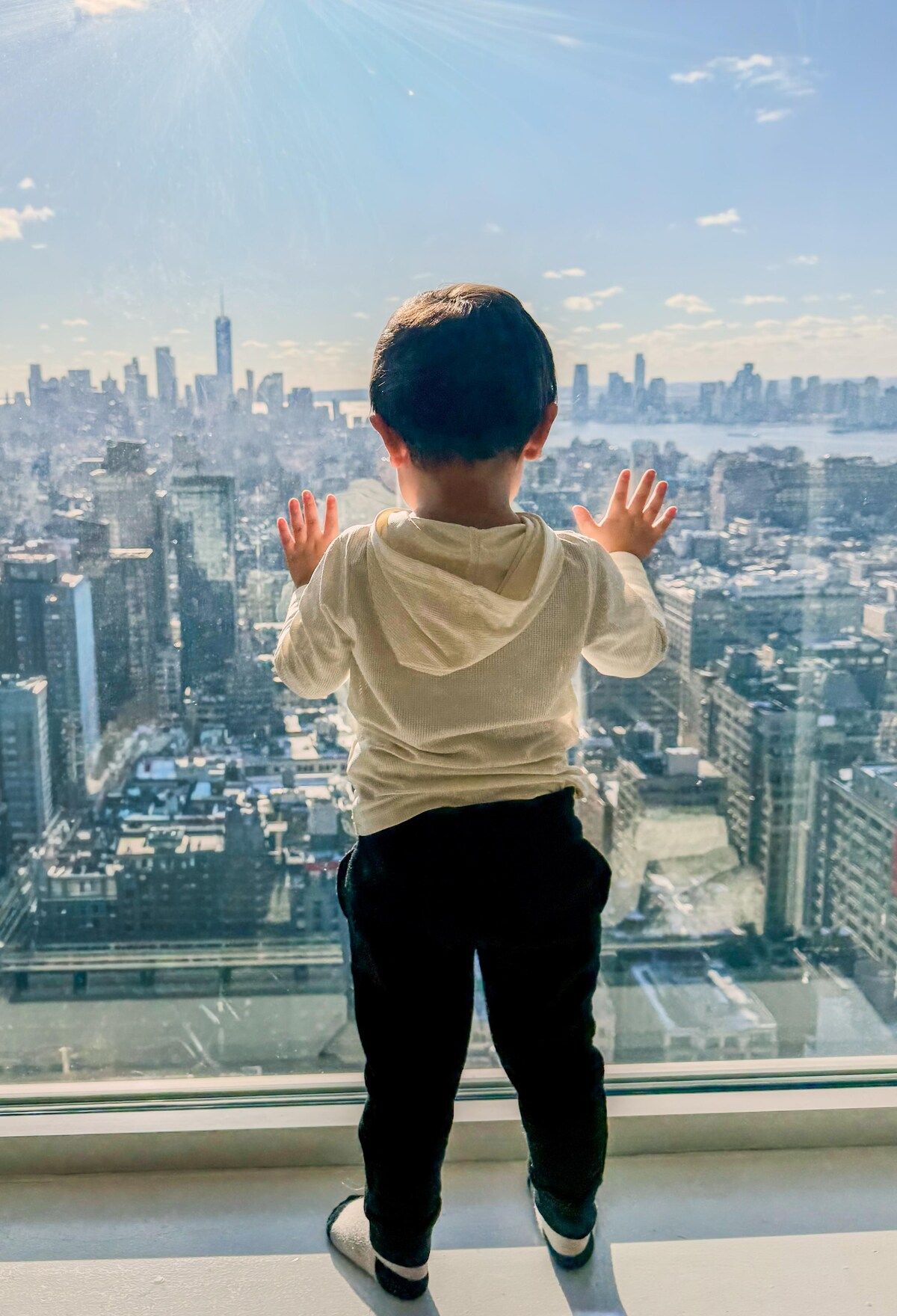 Million dollar view 2-bedroom apartment in Manhattan New York with fitness room - listing photo