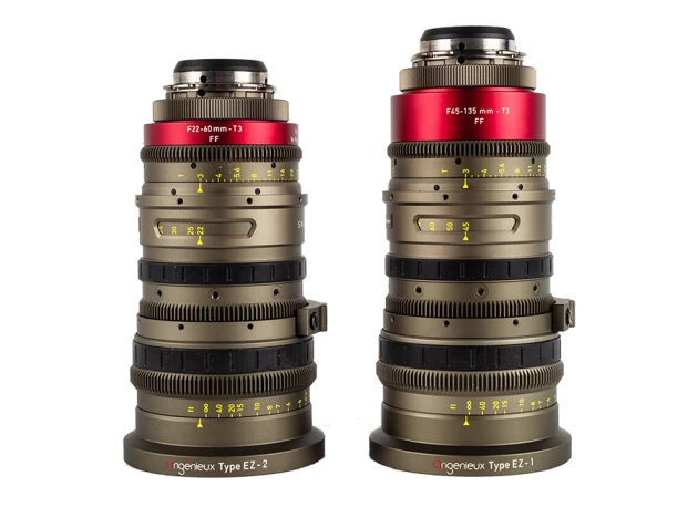 Angenieux Type EZ-1 and EZ-2 cinema zoom lenses